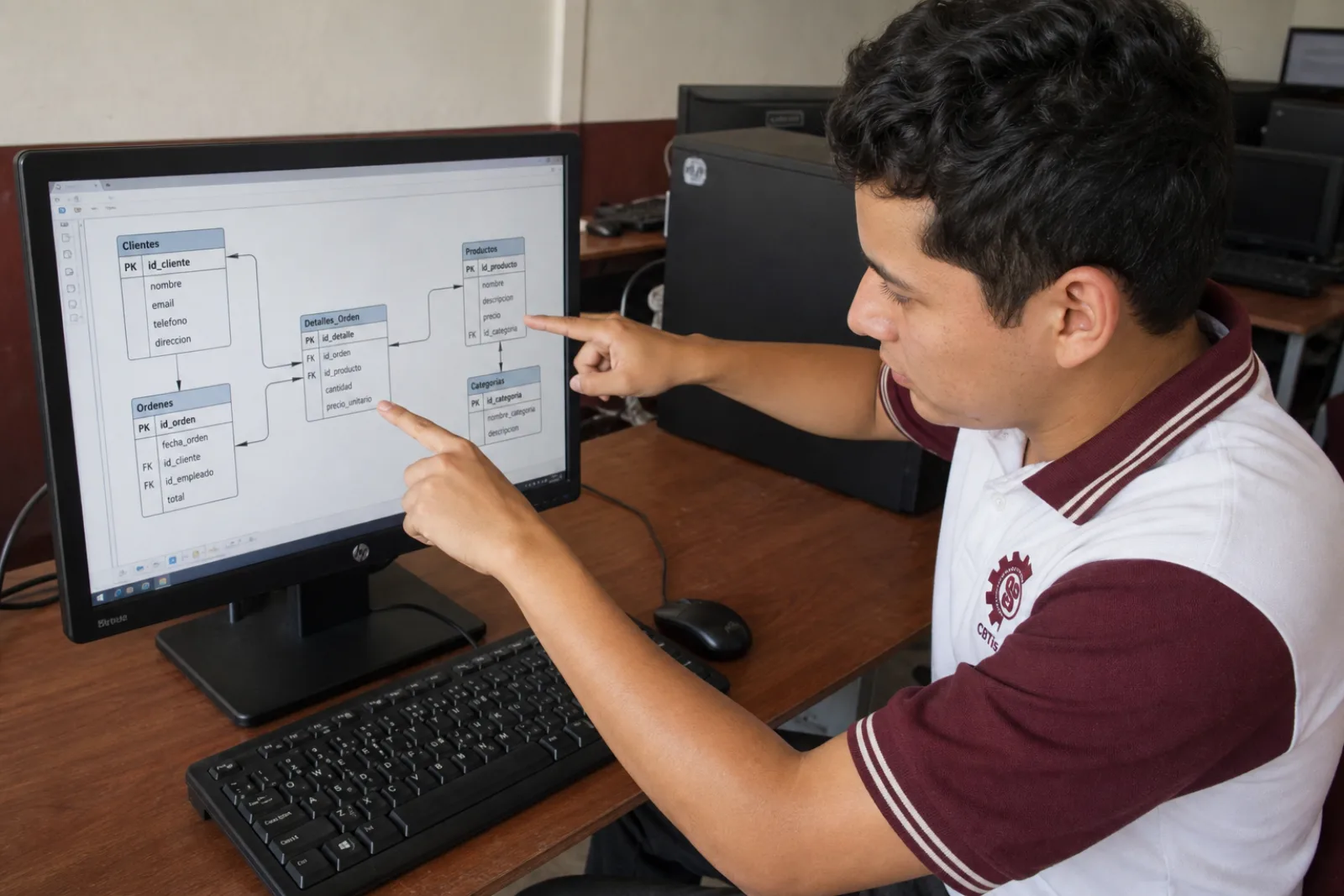 Diseñas la base de datos